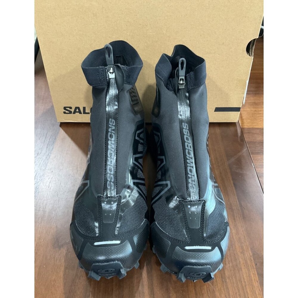 SALOMON Snowcross Sneakers in Black Magnet 12 With Box Mens Outdoor High Tops - Picture 2 of 16
